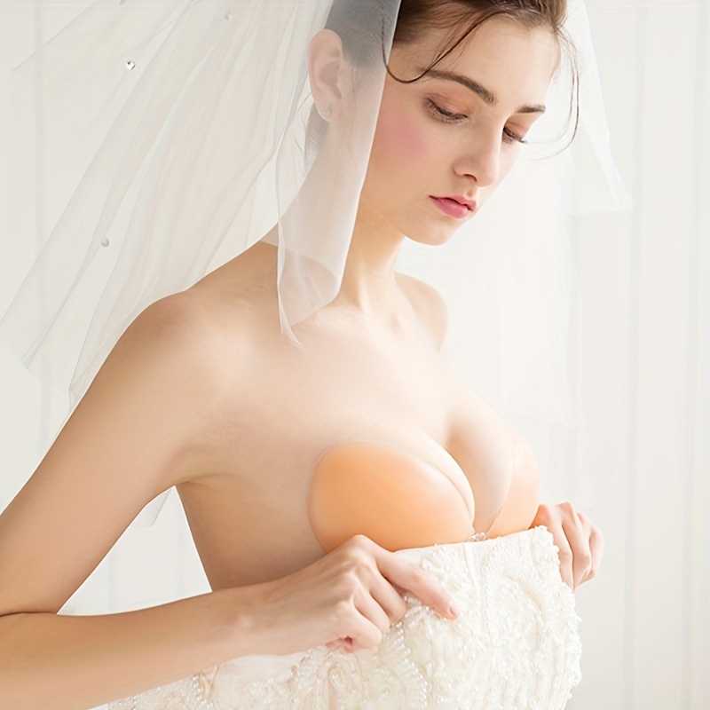 Push Up Bra Silicone - لاصقات صدر نسائية من السيليكون، حمالة