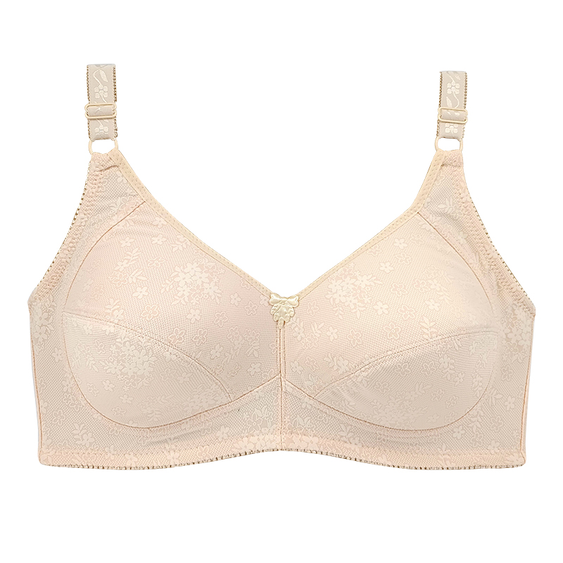 Full Coverage Bra - حمالات صدر نسائية منقوشة، داعمة وبدون