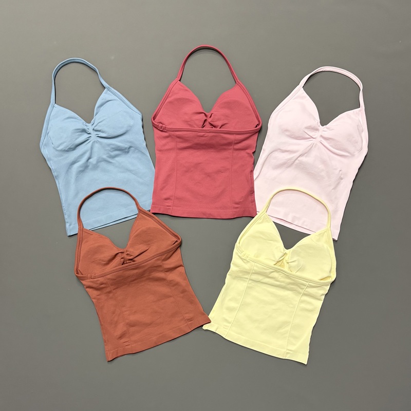 Sports Bra Racerback - قميص رياضي نسائي بدون خياطة بحمالات