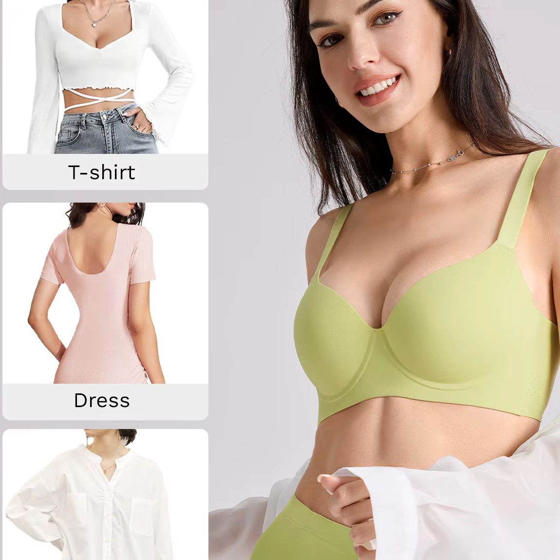 Convertible Bra Multiway - حمالات صدر نسائية جديدة وجميلة ومثيرة