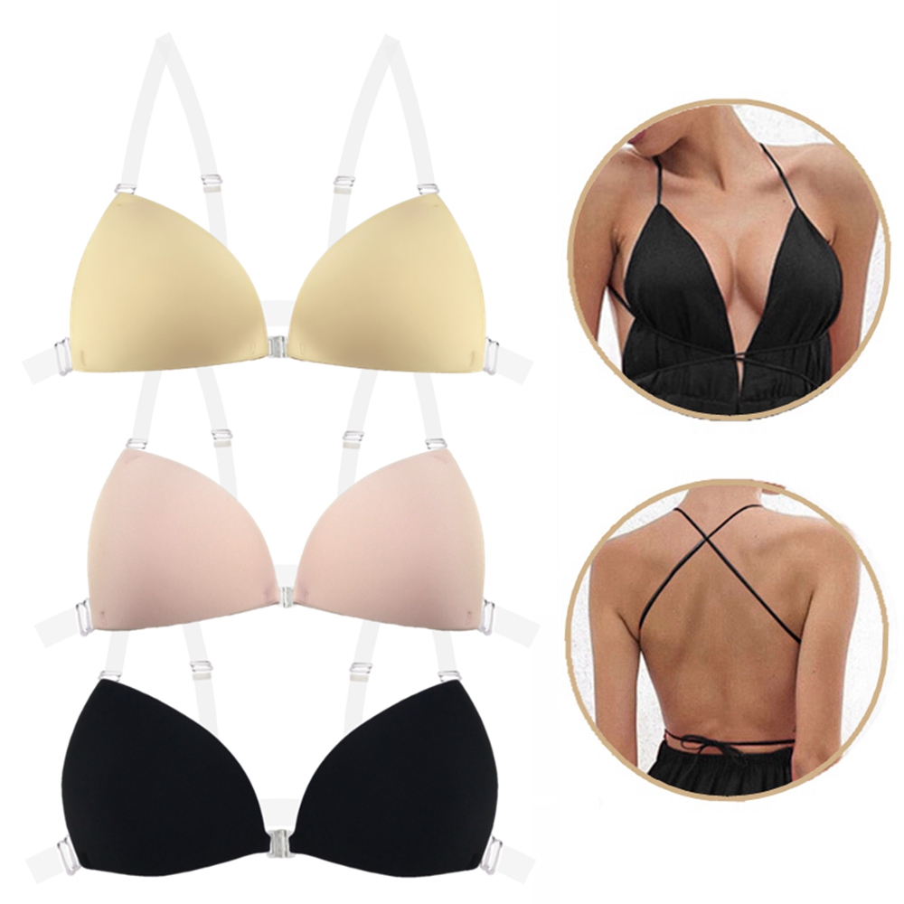 Push Up Bra Silicone - حمالة صدر لاصقة للنساء لفساتين الزفاف