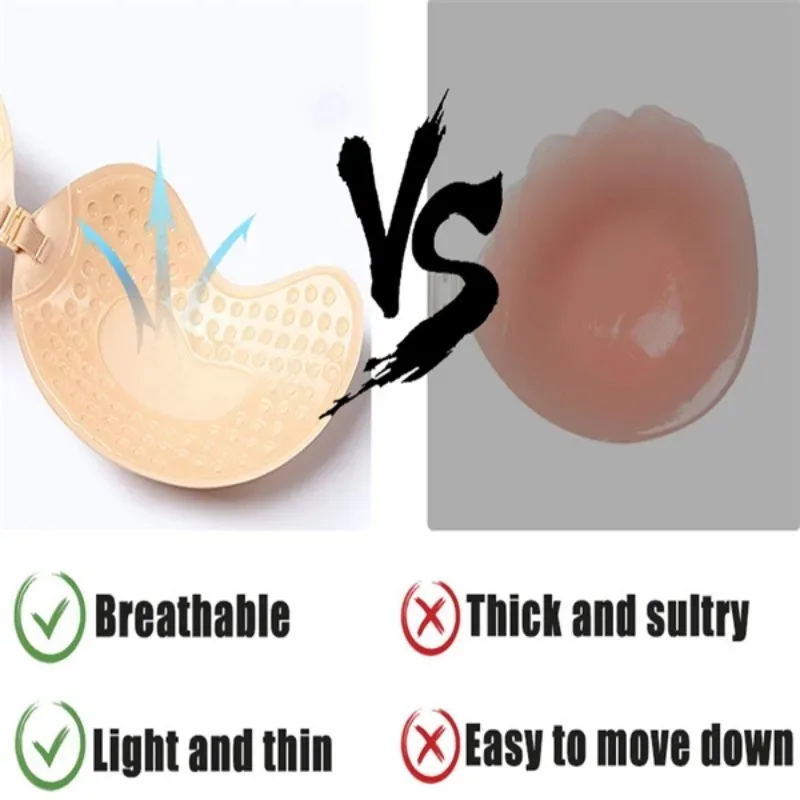 1/2 قطعة حمالة صدر غير مرئية ل - مراجعة Push Up Bra Silicone وسعره