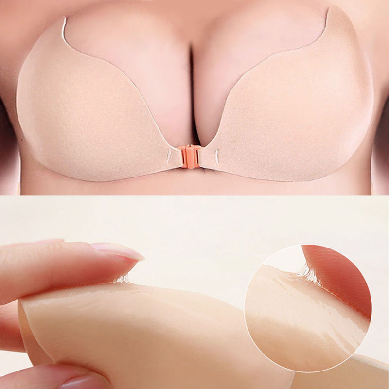 النساء حمالة صدر لاصقة رفع الث - مراجعة Backless Bra Sticky وسعره
