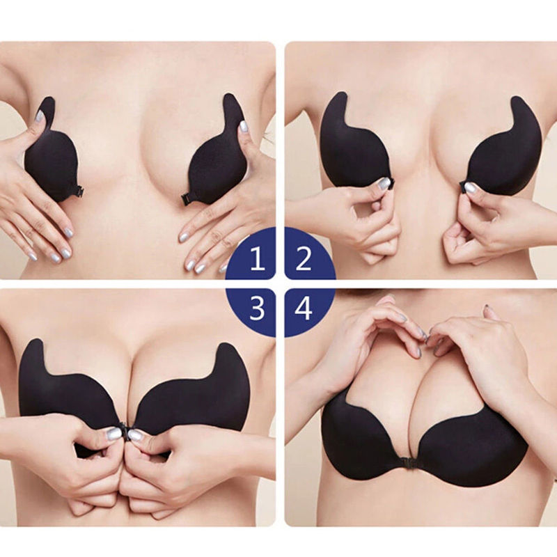 النساء حمالة صدر لاصقة رفع الث - مراجعة Backless Bra Sticky وسعره