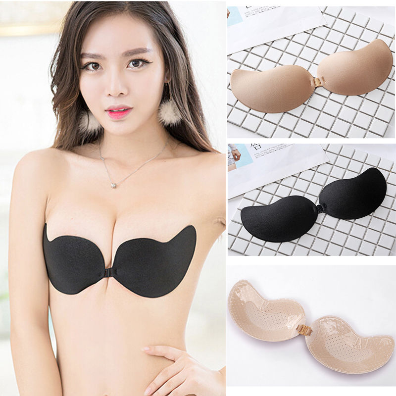 النساء حمالة صدر لاصقة رفع الث - مراجعة Backless Bra Sticky وسعره