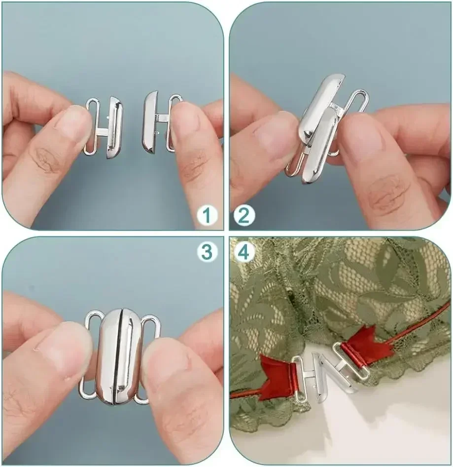 12 مجموعات 3 ألوان الجبهة إغلا - مراجعة Nursing Bra Clip وسعره