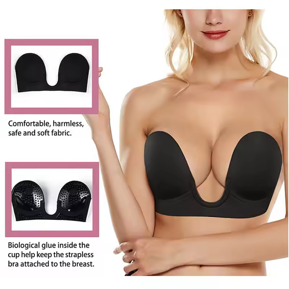 حمالة صدر لاصقة بفتحة عميقة بد - مراجعة Backless Bra Sticky وسعره