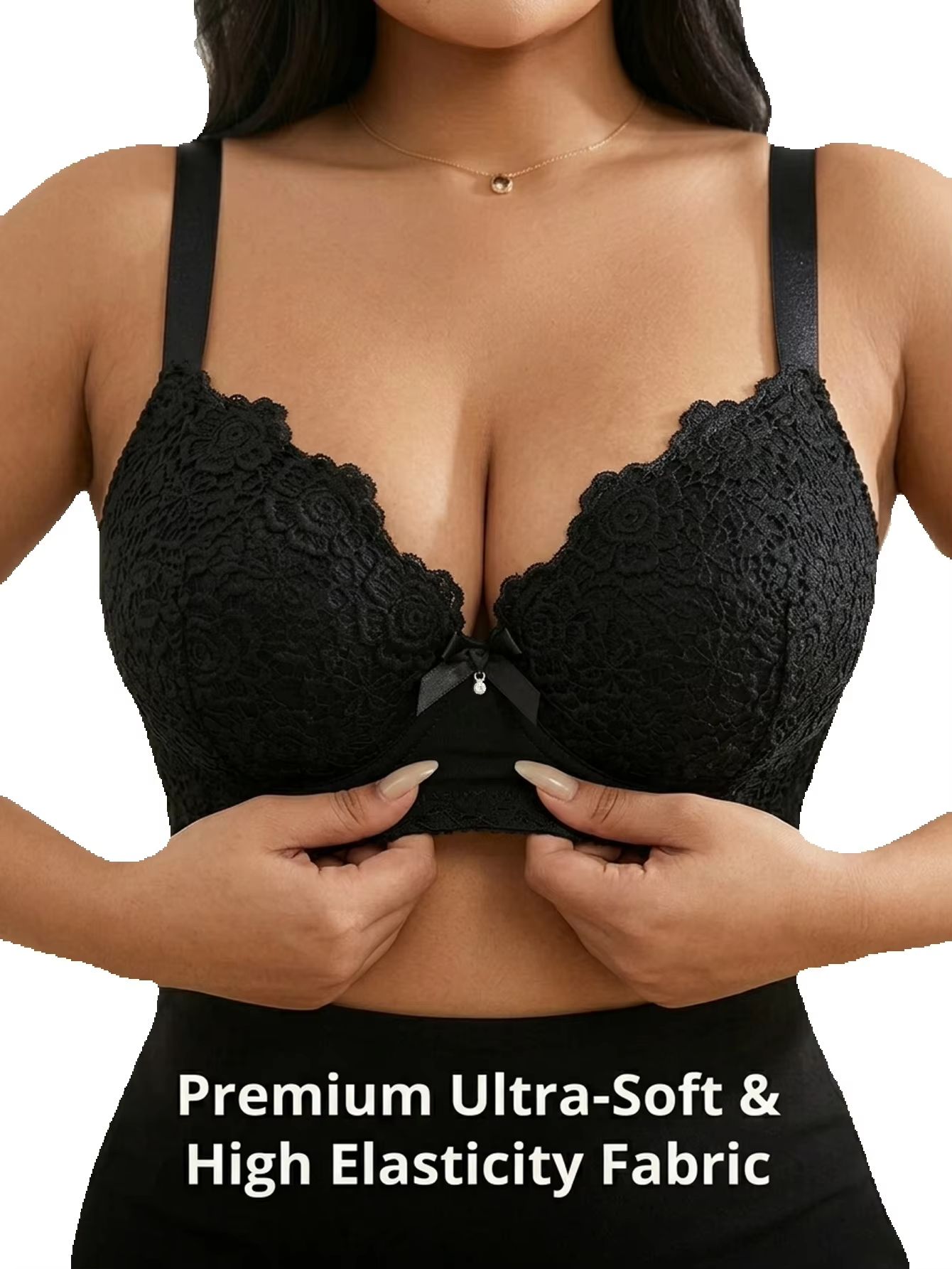 حمالة صدر نسائية مقاس كبير بتص - مراجعة Underwire Bra Padded وسعره