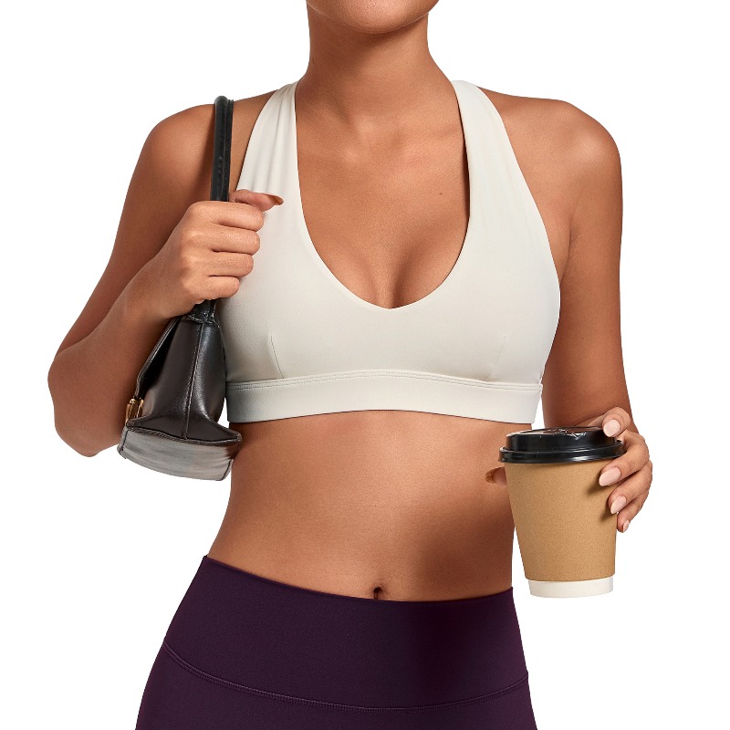 حمالات صدر رياضية للتمرين في ص - مراجعة Sports Bra Racerback وسعره
