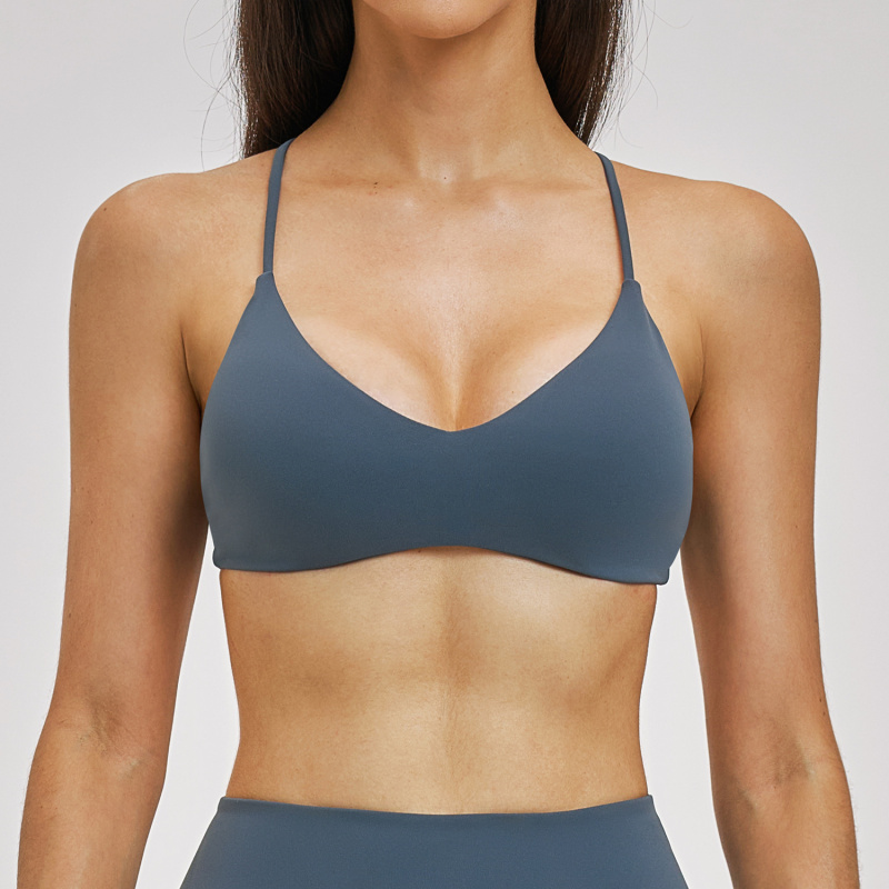 حمالة صدر رياضية نسائية بدون ظ - مراجعة Sports Bra Racerback وسعره