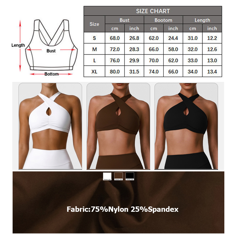 ملابس داخلية رياضية ناعمة للنس - مراجعة Sports Bra Racerback وسعره