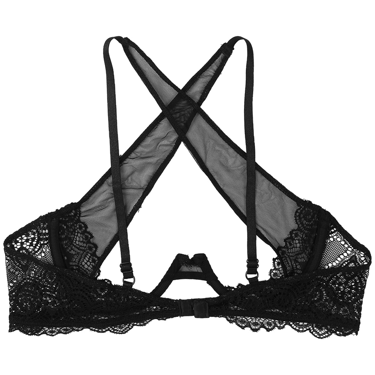 ملابس نوم مثيرة وشفافة للنساء  - مراجعة Sheer Mesh Bra وسعره