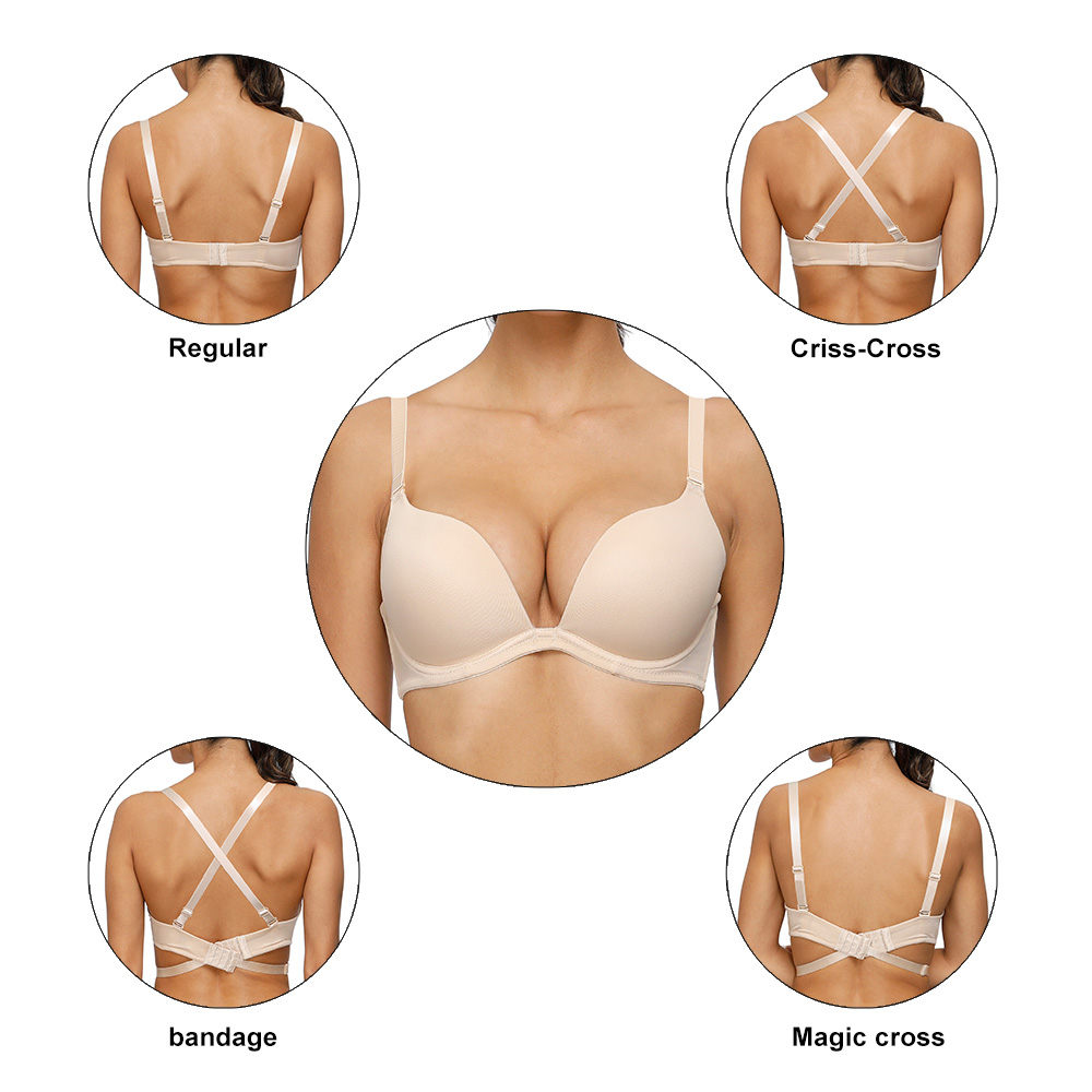 Vgplay يغرق المرأة الصدرية الخ - مراجعة Convertible Bra Multiway وسعره