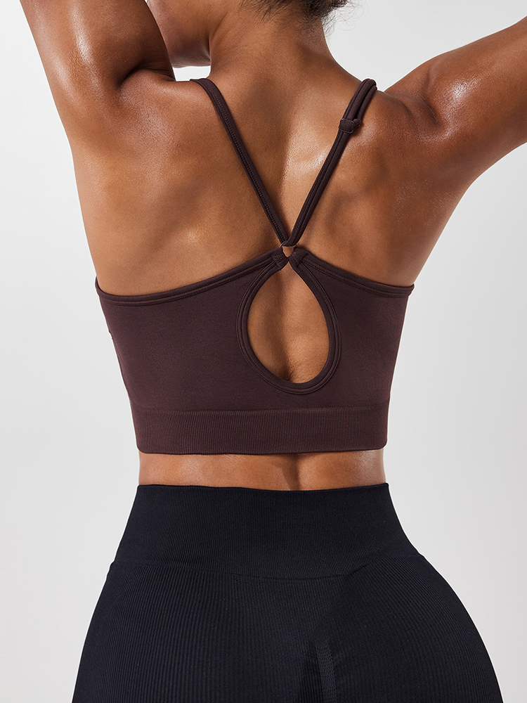 حمالة صدر رياضية نسائية بظهر م - مراجعة Sports Bra Racerback وسعره