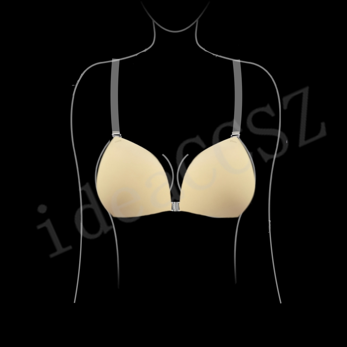 حمالة صدر لاصقة للنساء لفساتين - مراجعة Push Up Bra Silicone وسعره