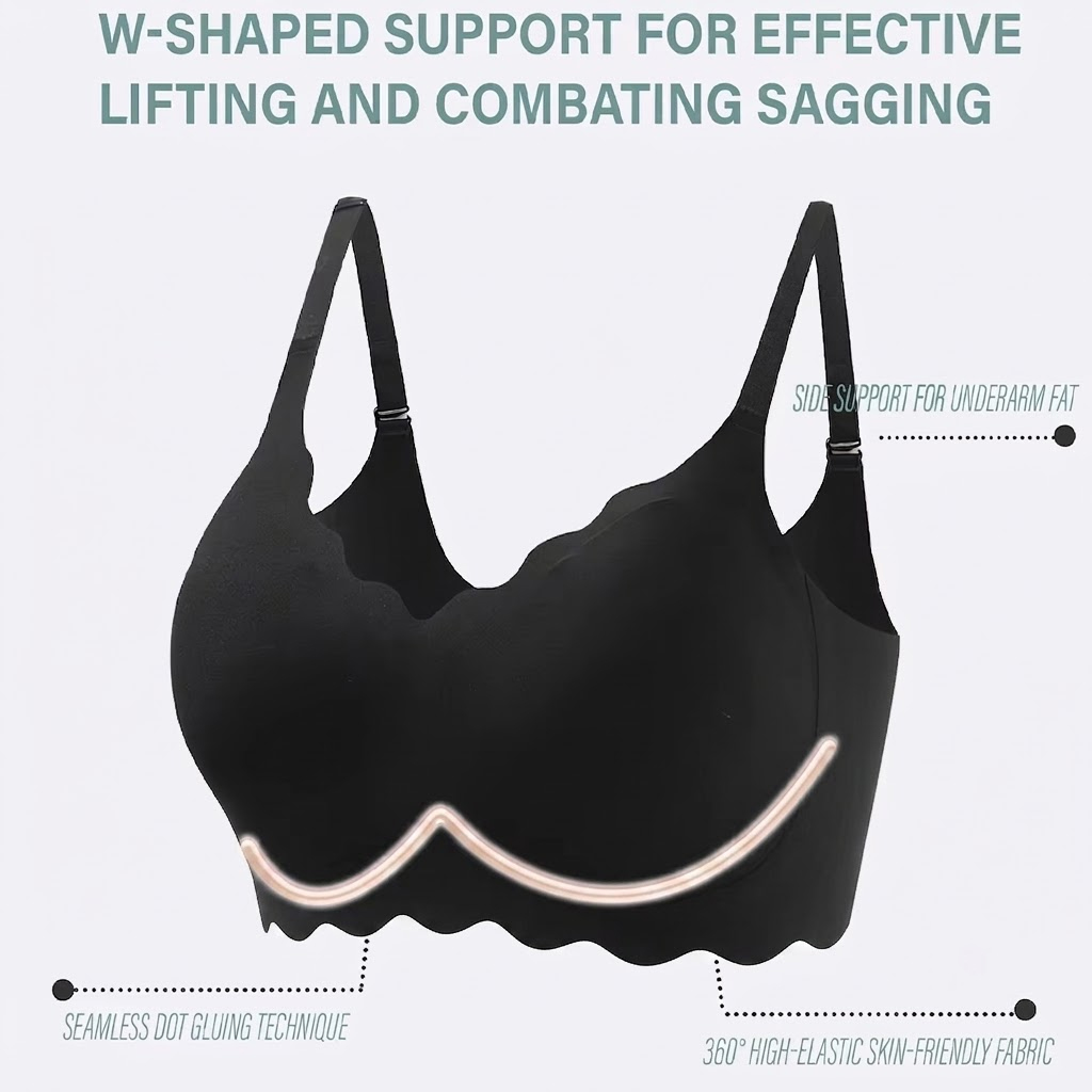 حمالة صدر داعمة لاسلكية بدون خ - مراجعة T Shirt Bra Seamless وسعره
