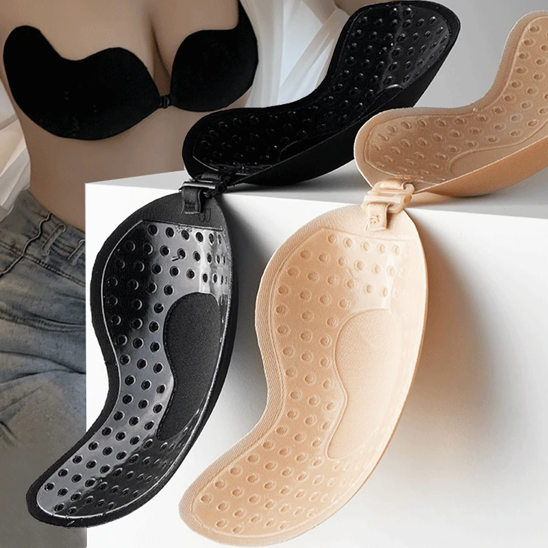 أغطية حلمات الثدي اللاصقة القا - مراجعة Push Up Bra Silicone وسعره
